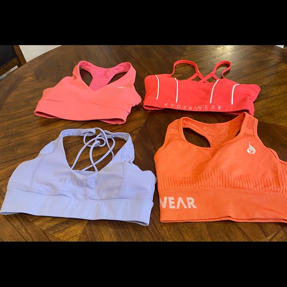 Ryderwear size small sports bra, 4 barley worn!